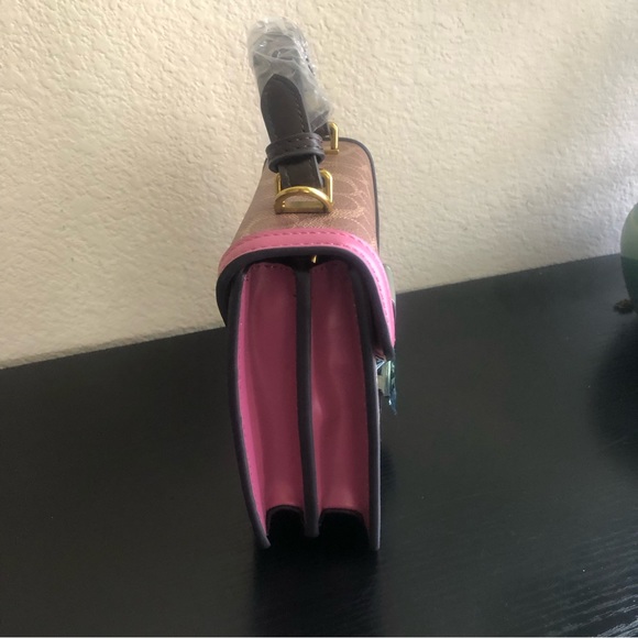 👇🏻$ Markdown to final price. Pink color Fashion shoulder bag - Picture 3 of 8